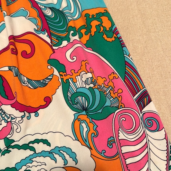 Laundry by Design Los Angeles Multi Colored Paisley Print Dress ✨Like New✨ - Picture 3 of 6